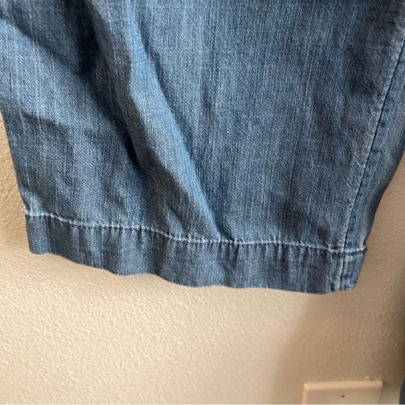 Abercrombie chambray tie front jumpsuit - Picture 8 of 8